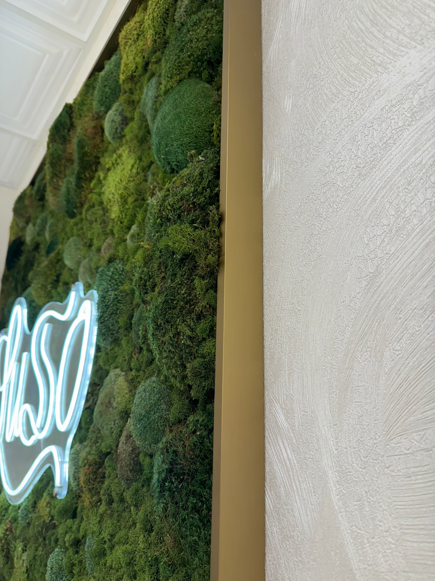 Custom Moss Wall Sign