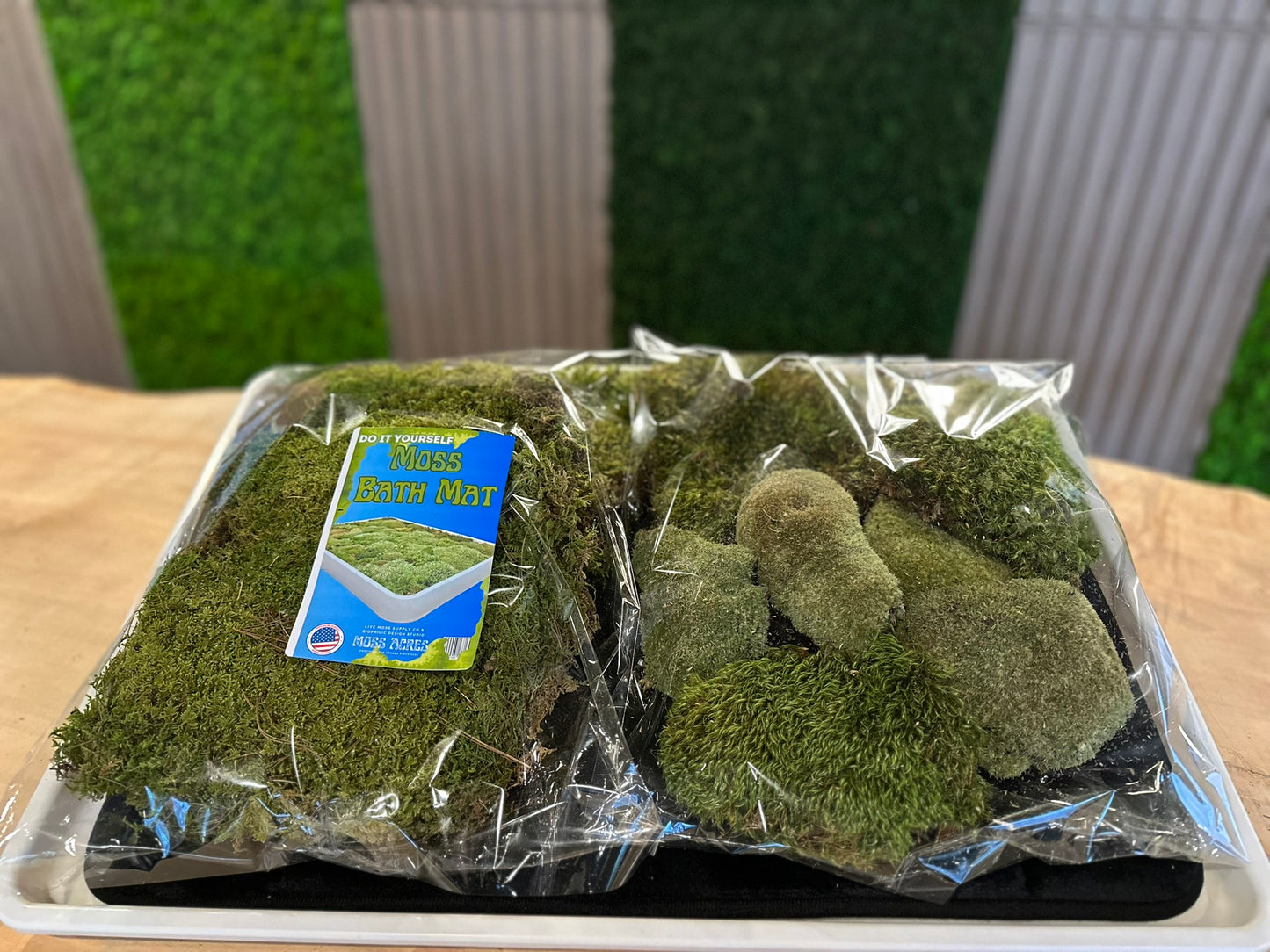 DIY Moss Bath Mat Kit: Transform Your Bathroom