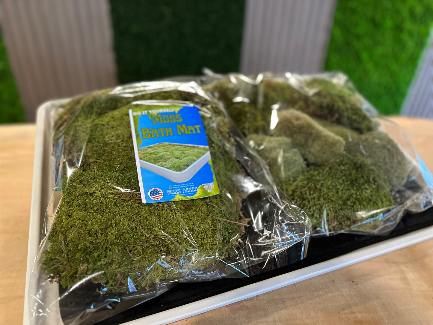 DIY Moss Bath Mat Kit: Transform Your Bathroom