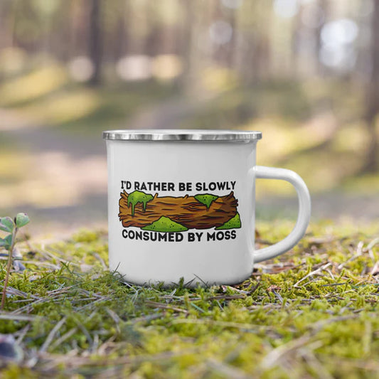Consumed by Moss - Enamel Mug