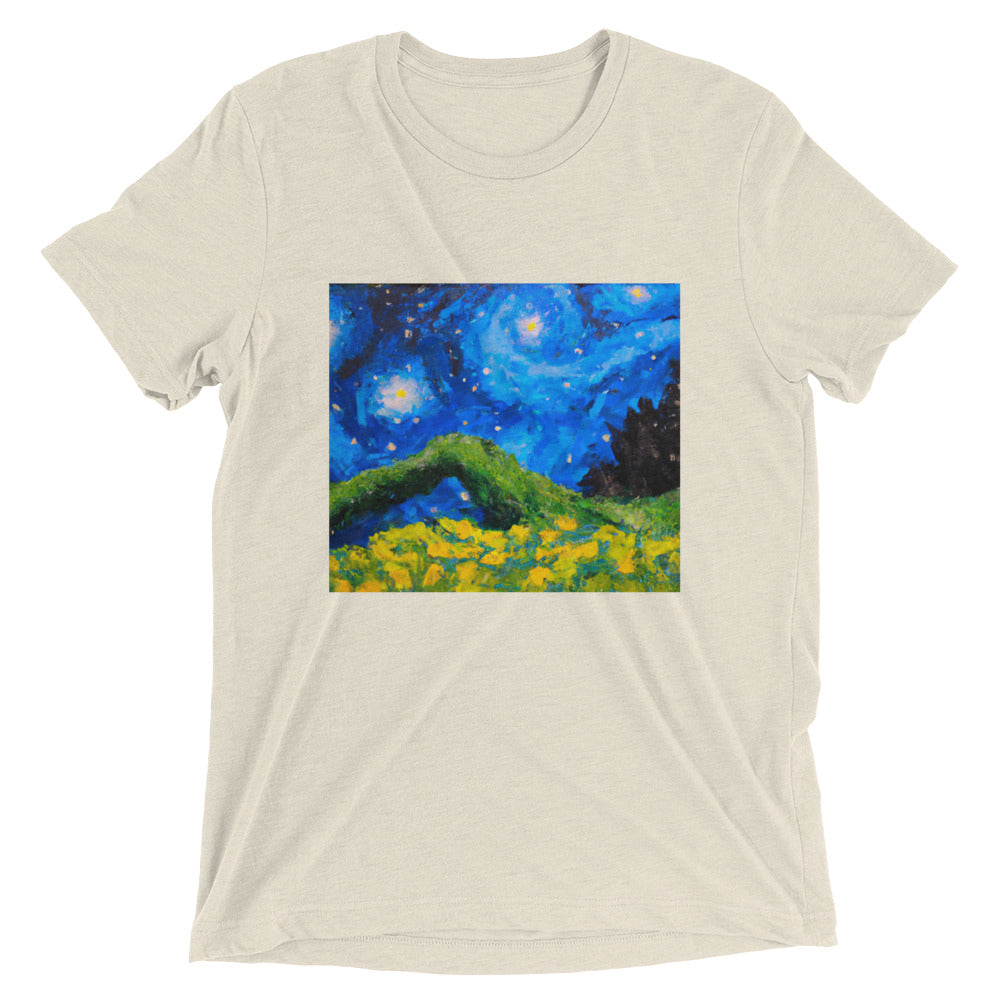 Mossy Night - Short sleeve t-shirt