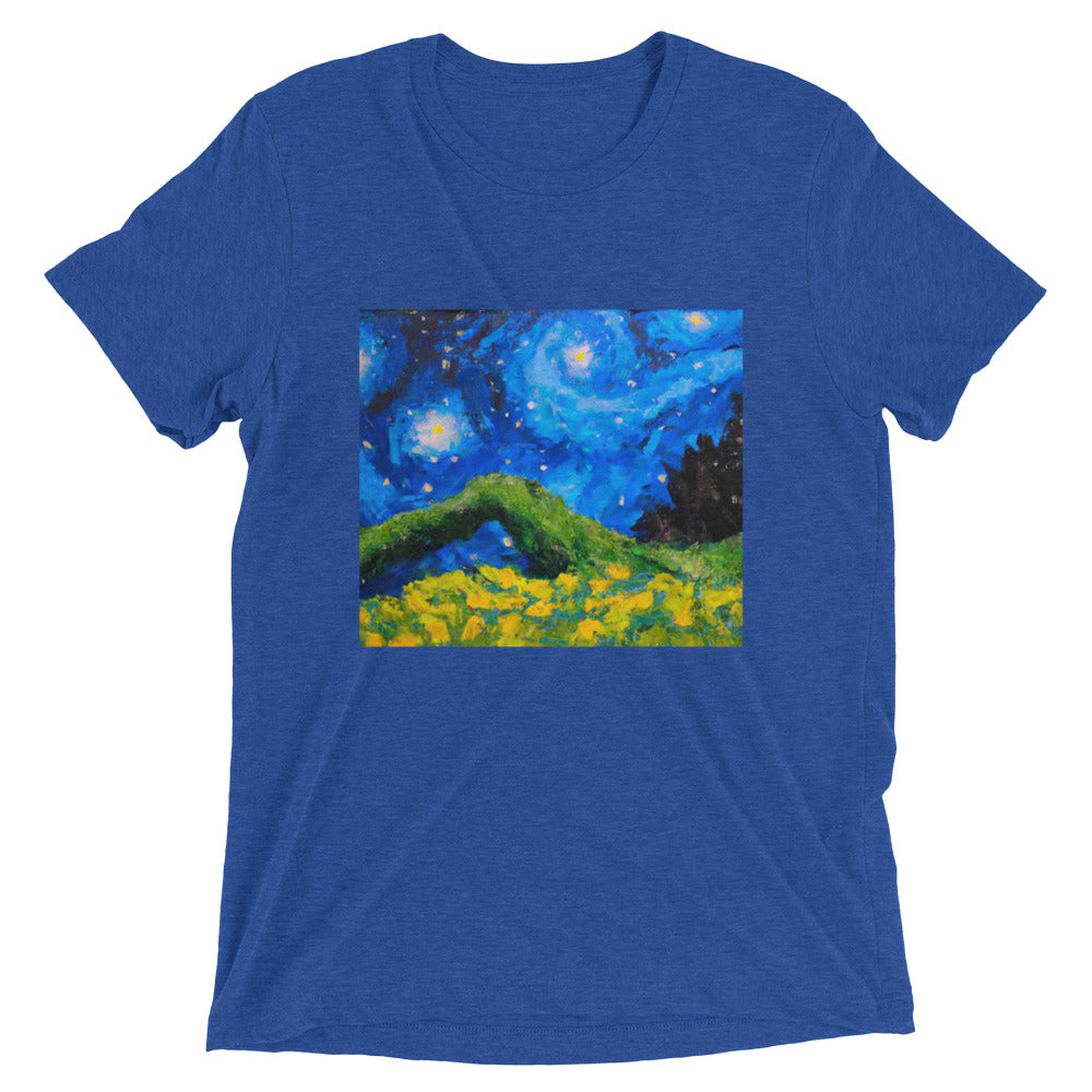 Mossy Night - Short sleeve t-shirt