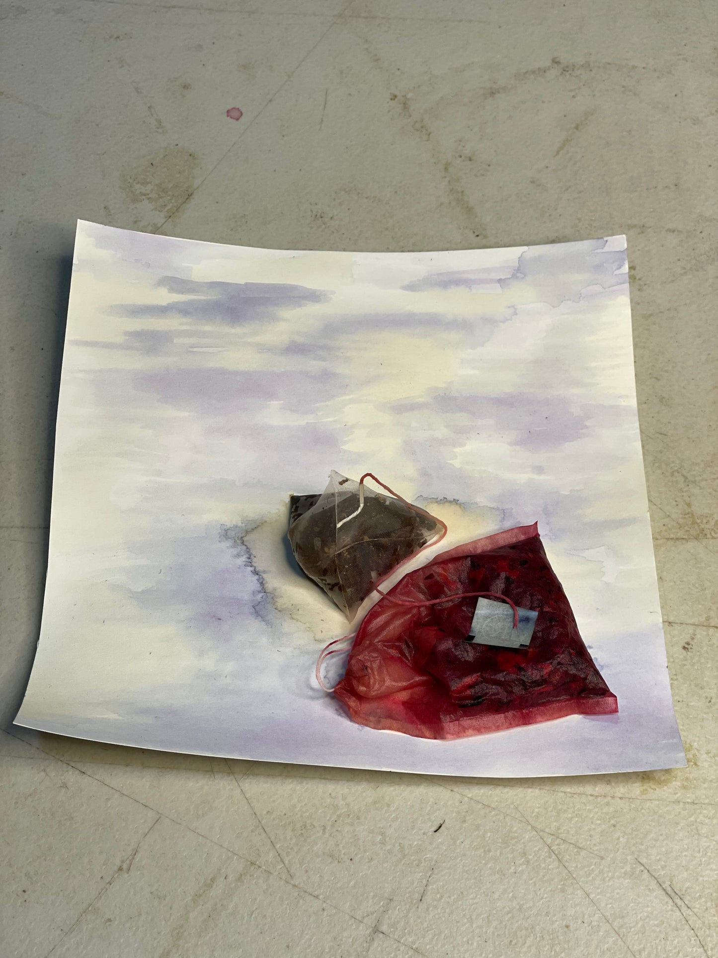 "Spill The Tea" ~ Water Color Therapy Wednesday July 15th ~ 3-4 pm