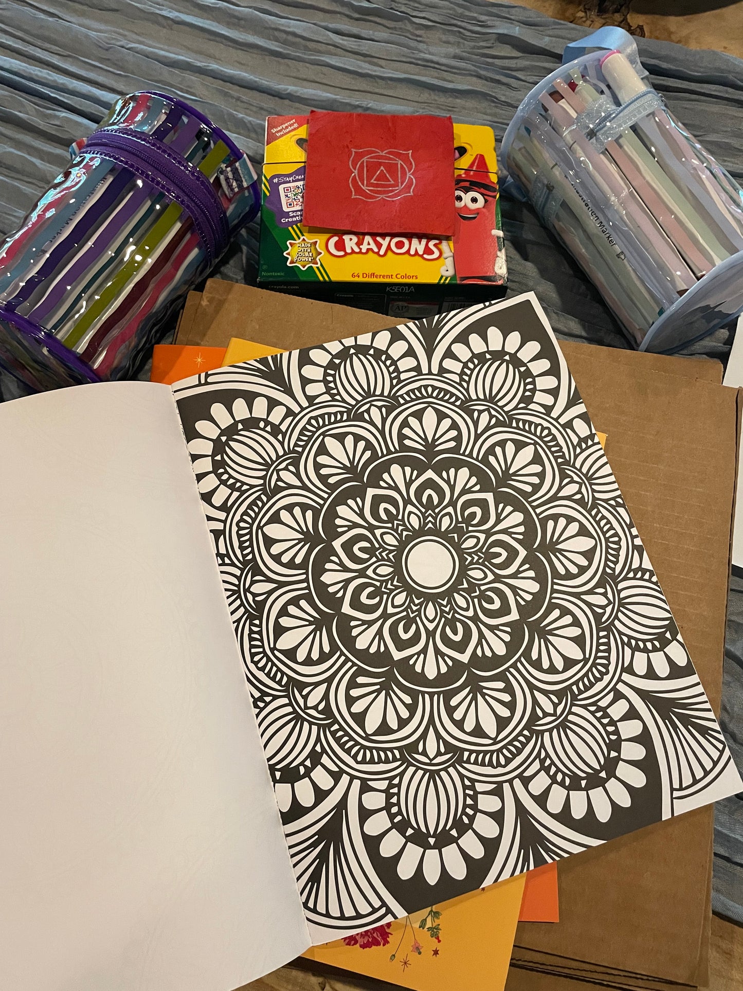 Coloring Book Therapy ~ 4 pm ~ Wednesday ~ July 22