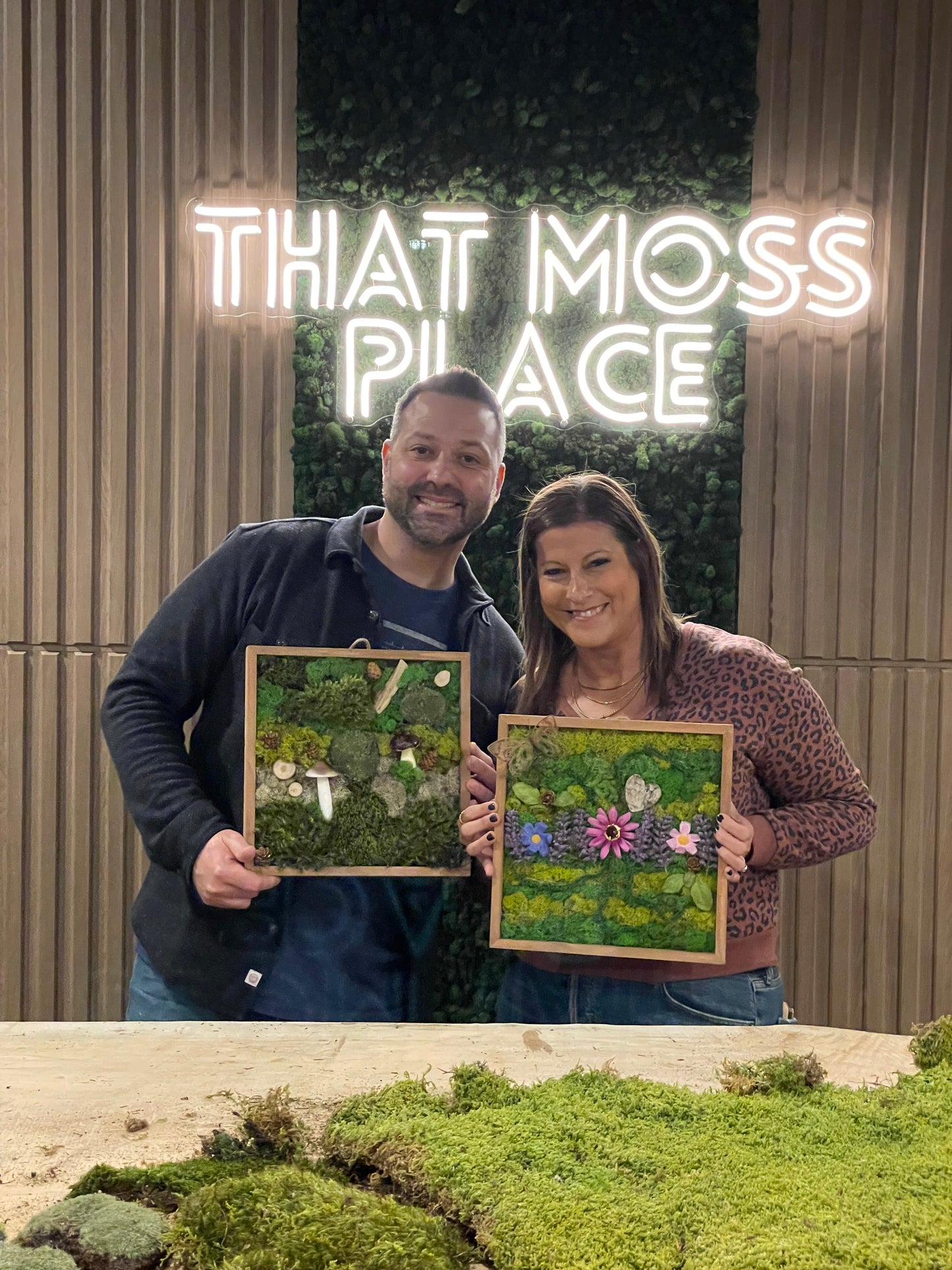 Moss Wall Art Workshop: Craft, Connect and BYOB! ~ April 11th ~ Saturday 5 pm
