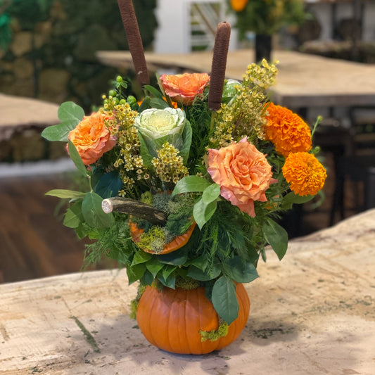 Pumpkin Flower Arrangement Workshop - Sunday November 17th 1-3pm