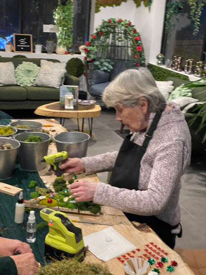 Moss Wall Art Workshop: Craft, Connect and BYOB! ~ April 11th ~ Saturday 5 pm