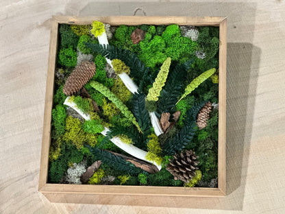 Moss Wall Art Workshop: Craft, Connect, and BYOB! Oct. 21st, 2023